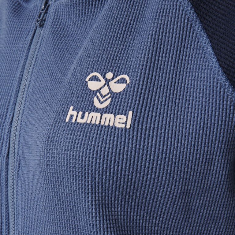 Hummel Solar zip hoodie logo